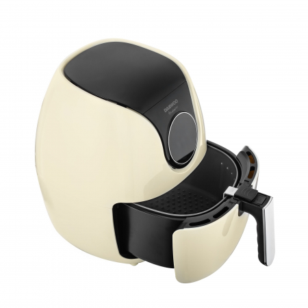 Friteuza fara ulei Daewoo AirFryer DAF2000, 1500 W, 3.6 l, 12 programe, crem [4]