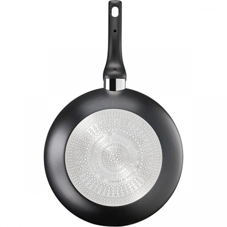 Tigaie wok Tefal Unlimited G2551972, 28 cm, Thermo-Spot, invelis antiaderent Titanium, Aluminiu, Negru [2]