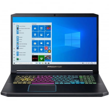Laptop Acer 17.3'' Predator Helios 300 PH317-55, FHD IPS 144Hz, Procesor Intel® Core™ i7-11800H (24M Cache, up to 4.60 GHz), 32GB DDR4, 1TB SSD, GeForce RTX 3070 8GB, Win 11 Home, Black, NH.QB7EX.00V [1]