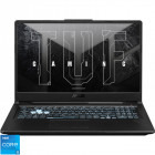 Laptop ASUS Gaming 17.3'' TUF F17 FX706HCB-HX145, FHD 144Hz, Procesor Intel® Core™ i5-11400H (12M Cache, up to 4.50 GHz), 8GB DDR4, 512GB SSD, GeForce RTX 3050 4GB, No OS, Graphite Black [0]