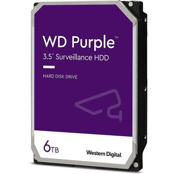HDD Western Digital Purple Surveillance 6TB SATA-III 5640RPM 128MB bulk [0]