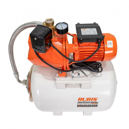 Hidrofoare - Hidrofor RURIS aquapower 2011S, 1100 W, 50 l, debit 58 l/min, refulare 55 m inaltime refulare, 9 m adancime absorbtie, 2011s2021