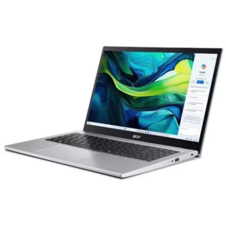 Laptop Acer AG15-32 NX.J8XEX.00A, 15.6 inch, Intel N150 4 C / 4 T, 1.1 GHz - 3.6 GHz, 6 MB cache, 8 GB RAM, 256 GB SSD, Intel Graphics, Argintiu [4]