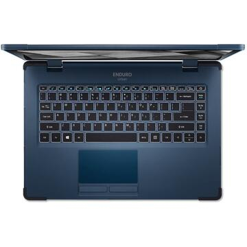 Laptop Acer Enduro Urban N3 EUN314A-51W-38LL NR.R1GEX.001, Intel Core i3-1115G4, 14inch, RAM 8GB, SSD 256GB, Intel UHD Graphics, No OS, Denim Blue [2]