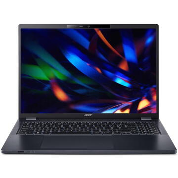 Laptopuri - Laptop Acer TravelMate P4 TMP416-52-TCO Intel Core i7-1355U 16 inch RAM 16GB SSD 512GB Intel Graphics Windows 11 Pro Albastru