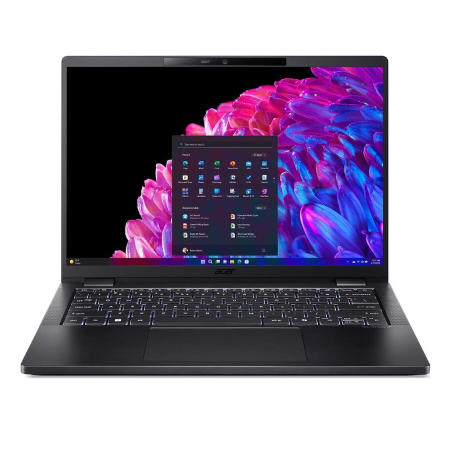 Laptopuri - Laptop Acer TravelMate P4 TMP416-52-TCO Intel Core Ultra 7 155H 14" RAM 32GB SSD 1TB Intel Graphics Windows 11 Pro Negru