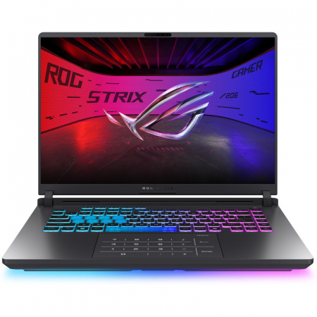 Laptop ASUS ROG Strix G16 (2025) G615LH-S5047, Intel Core Ultra 7 255HX, 16 inch, RAM 16GB, SSD 512GB, nVidia GeForce RTX 5050 8GB, No OS, Eclipse Gray [15]