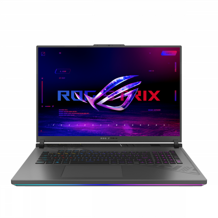 Laptop ASUS ROG Strix G18 (2025) G814PH-S8027, AMD Ryzen 9 8940HX, 18 inch, RAM 32GB, SSD 1TB, nVidia GeForce RTX 5050 8GB, No OS, Eclipse Gray [13]