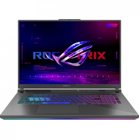 Laptopuri - Laptop ASUS ROG Strix G18 (2025) G814PH-S8027, AMD Ryzen 9 8940HX, 18 inch, RAM 32GB, SSD 1TB, nVidia GeForce RTX 5050 8GB, No OS, Eclipse Gray