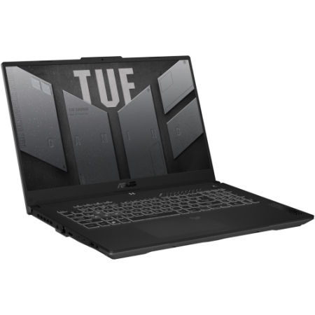 Laptop ASUS TUF Gaming A17 (2023) FA707NUG-HX177, AMD Ryzen 7 7445HS, 17.3 inch, RAM 16GB, SSD 512GB, nVidia GeForce RTX 4050 6GB, No OS, Mecha Gray [4]