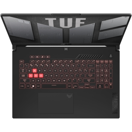 Laptop ASUS TUF Gaming A17 (2023) FA707NUG-HX177, AMD Ryzen 7 7445HS, 17.3 inch, RAM 16GB, SSD 512GB, nVidia GeForce RTX 4050 6GB, No OS, Mecha Gray [3]