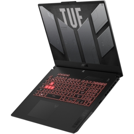Laptop ASUS TUF Gaming A17 (2023) FA707NUG-HX177, AMD Ryzen 7 7445HS, 17.3 inch, RAM 16GB, SSD 512GB, nVidia GeForce RTX 4050 6GB, No OS, Mecha Gray [2]