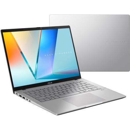 Laptop ASUS Vivobook S14 S3407VA-LY017 cu procesor Intel Core i5-13420H pana la 4.6GHz, 14'', WUXGA, IPS, 16GB DDR5 RAM, 1TB SSD, Intel UHD Graphics, No OS, Cool Silver [2]