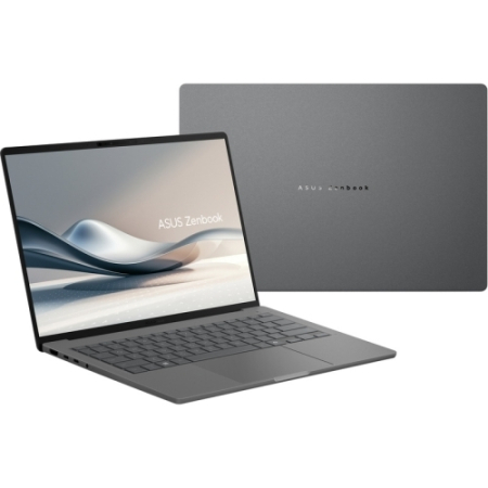 Laptop ASUS ZenBook A14 OLED UX3407RA-QD026X, Snapdragon X Elite X1E-78-100, 14 inch, RAM 32 GB, SSD 1 TB, Qualcomm Adreno, Windows 11 Pro, Iceland Gray [3]