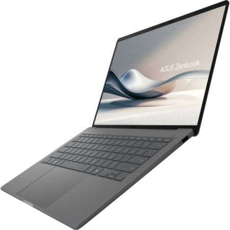Laptop ASUS ZenBook A14 OLED UX3407RA-QD027X, Snapdragon X Elite X1E-78-100, 14 inch, RAM 16 GB, SSD 1 TB, Qualcomm Adreno, Windows 11 Pro, Iceland Gray [3]