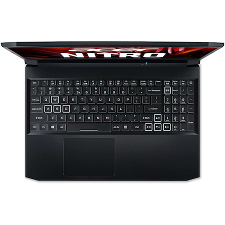Laptop Gaming Acer Nitro 5 AN515 NH.QBCEX.00G cu procesor AMD Ryzen 5 5600H, 15.6", Full HD, 144Hz, 8GB, 512GB SSD, NVIDIA® GeForce RTX™ 3060 6GB, No OS, Shale Black [2]