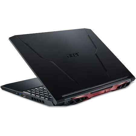 Laptop Gaming Acer Nitro 5 AN515 NH.QBCEX.00G cu procesor AMD Ryzen 5 5600H, 15.6", Full HD, 144Hz, 8GB, 512GB SSD, NVIDIA® GeForce RTX™ 3060 6GB, No OS, Shale Black [4]