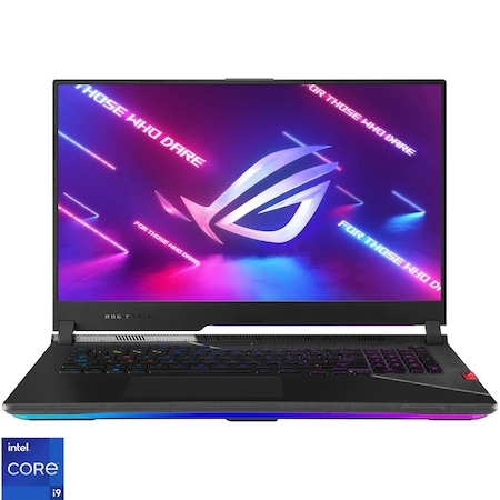 Laptop Gaming ASUS ROG Strix SCAR 17 G733ZW-KH070 cu procesor Intel® Core™ i9-12900H, 17.3", Full HD, 360Hz, 32GB RAM DDR5, 1TB SSD, NVIDIA® GeForce RTX™ 3070 Ti 8GB, No OS, Off Black [0]