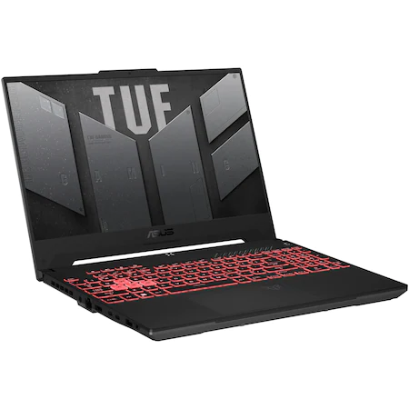Laptop Gaming ASUS TUF Gaming A15 FA507RE-HN027 cu procesor AMD Ryzen™ 7 6800H, 15.6", Full HD, 144Hz, 16GB RAM DDR5, 1TB SSD, NVIDIA® GeForce RTX™ 3050 Ti 4GB, No OS, Mecha Gray [2]