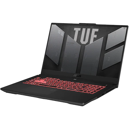 Laptop Gaming ASUS TUF Gaming A17 FA707RR-HX006 cu procesor AMD Ryzen™ 7 6800H, 17.3", Full HD, 144Hz, 16GB, 1TB SSD, NVIDIA® GeForce RTX™ 3070, No OS, Mecha Gray [1]