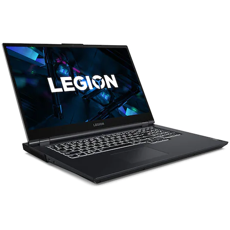 Laptop Gaming Lenovo Legion 5 17ITH6 82JN000ERM cu procesor Intel Core i5-11400H, 17.3", 144Hz, Full HD, 8GB, 1TB HDD + 256GB SSD, NVIDIA GeForce RTX 3050 4GB, No OS, Phantom Blue [3]