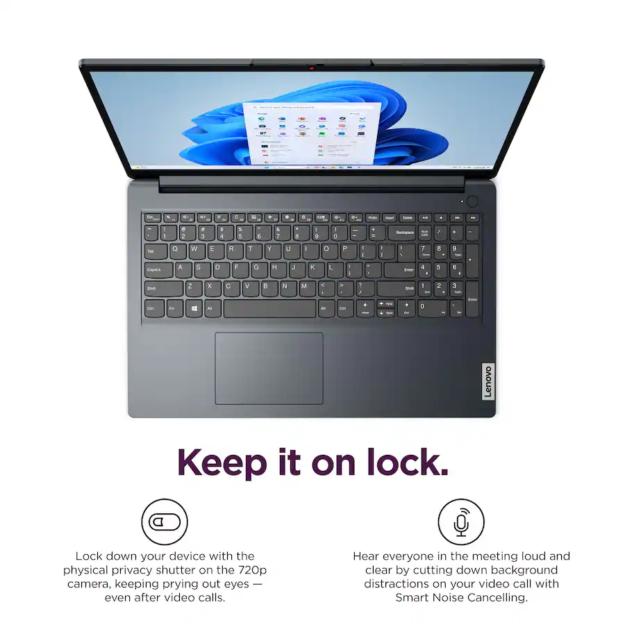Laptop Lenovo IdeaPad 1i 15IRU7, Intel Core™ i5-1335U, 15.6" FHD, 8GB DDR4-3200, 256GB SSD M.2, Windows® 11 Home [1]