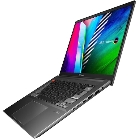 Laptop ultraportabil ASUS Vivobook Pro 14X OLED N7400PC-KM060 cu procesor Intel® Core™ i5-11300H, 14", 2.8K, 16GB, 512GB SSD + 32GB Optane, NVIDIA® GeForce® RTX™ 3050 4GB, No OS, Comet Grey [5]