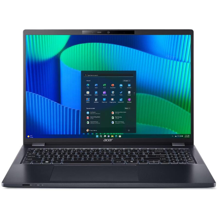 Laptopuri - Latop Acer TravelMate P4 TMP416-53-TCO Intel Core Ultra 7 155U 16" RAM 32GB SSD 1TB Intel Graphics Fara sistem de operare Negru