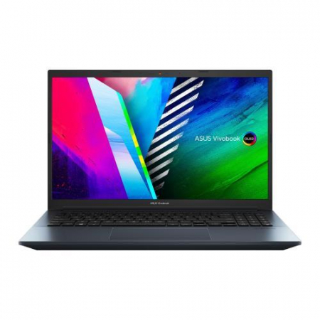 Laptop ASUS Vivobook Pro 15 M3500QA cu procesor AMD Ryzen™ 5 5600H, 15.6", Full HD, OLED, 8GB, 512GB SSD, AMD Radeon™ Graphics, No OS, Quiet Blue [0]
