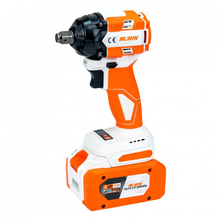 Casă / Grădină - Masina de insurubat cu impact pe acumulator RURIS RMX3500, 20 V, 350 Nm, 3300 BPM, 2400 RPM, M8-M18 surub, fara acumulator/incarcator, 3500rmx2024