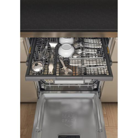 Masina de spalat vase incorporabila WHIRLPOOL W7I HT58 T, MaxiSpace, 6th Sense, 15 seturi, 8 programe, 60 cm, Clasa B, panou comanda negru [9]