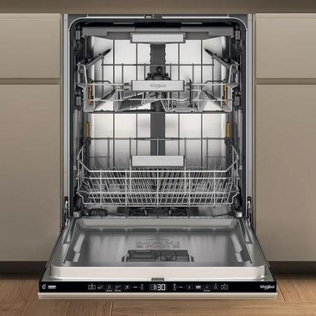 Masina de spalat vase incorporabila WHIRLPOOL W7I HT58 T, MaxiSpace, 6th Sense, 15 seturi, 8 programe, 60 cm, Clasa B, panou comanda negru [2]