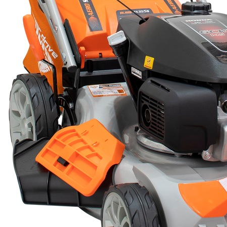 Masina de tuns gazon/iarba autopropulsata pe benzina Ruris RX355S, 3.5 CP, 145 CC, 4 timpi, 46 cm latime lucru, 25-75 mm inaltime lucru, mulching,65 l volum sac colector,rezervor 1 l [4]