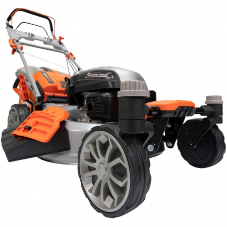 Masina de tuns gazon/iarba autopropulsata pe benzina Ruris RXM1000, 3.9 CP, 170 CC, 4 timpi, 51 cm latime lucru, 25-75 mm inaltime lucru,functie mulcire,65 l volum sac colector,rezervor 1 l [3]