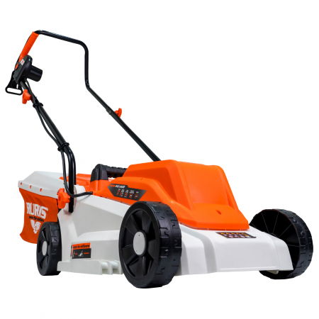 Intretinere gazon - Masina de tuns gazon/iarba electrica Ruris RXE1200, putere 1200 W, latime taiere 32 cm, inaltime taiere 25 - 60 mm, 3 trepte de taiere, sac colector 30 l,1200rxe2023