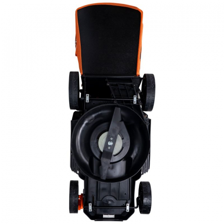 Masina de tuns gazon pe Acumulator RURIS RXI 3324e power alfa up {contine acumulator+incarcator} [4]