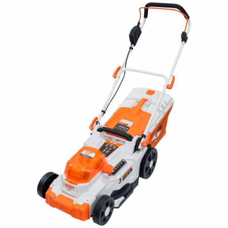 Intretinere gazon - Masina de tuns gazon pe Acumulator RURIS RXI 3744e power alfa up {contine 2 acumulatori+incarcator dublu},3744RXA2024