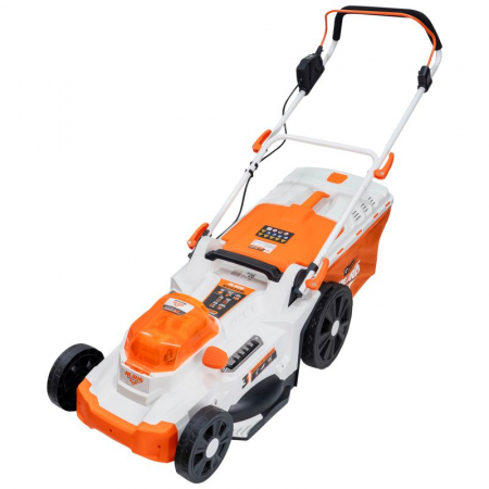 Masini de tuns gazonul - Masina de tuns gazon pe Acumulator RURIS RXI 4344e power alfa up {contine 2 acumulatori+incarcator dublu}, 4344RXA2024