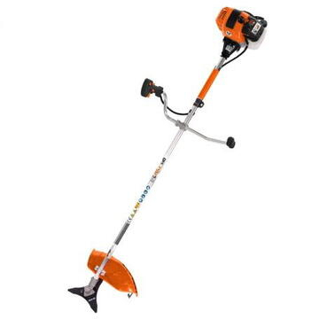 Casă / Grădină - Motocoasa de tuns gazon/iarba pe benzina Ruris DAC 510, putere 3.5 CP, 62 CC, motor Tez, 2 timpi, diametru taiere 21 cm, contine: bobina fir + disc 3 lame + disc 8 dinti + disc 80 dinti Vidia