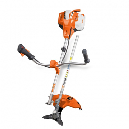Motocoasa Ruris RR362, 2.4 CP, 36.3 CC, 2 timpi, 255 mm latime taiere, pornire manuala, 1 l benzina, autocut, cutit cu 3 dinti, 362rr2022 [1]