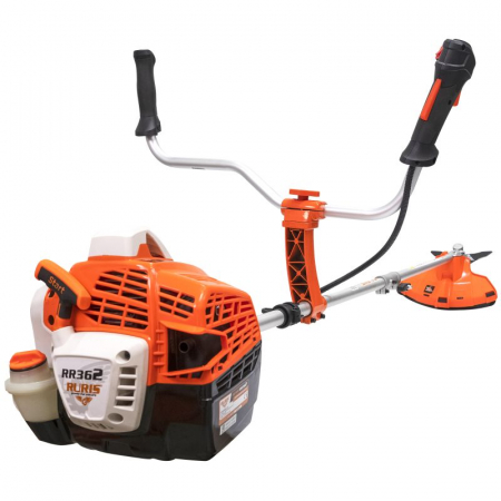 Motocoasa Ruris RR362, 2.4 CP, 36.3 CC, 2 timpi, 255 mm latime taiere, pornire manuala, 1 l benzina, autocut, cutit cu 3 dinti, 362rr2022 [6]
