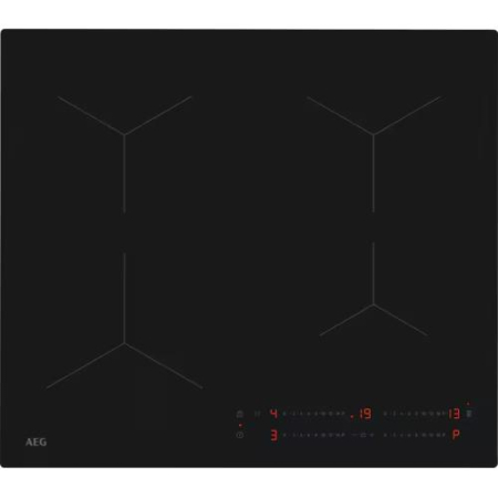 Electrocasnice - Plita incorporabila AEG TO64IA0AIT, Inductie, 4 arzatoare, Touch control, negru