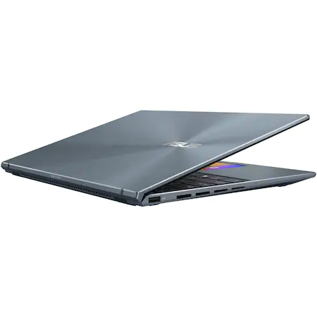 Laptop ultraportabil ASUS Zenbook 14X OLED UX5400EG-KN178T cu procesor Intel® Core™ i7-1165G7, 14", 2.8K, 16GB, 1TB SSD, NVIDIA® GeForce® MX450 2GB, Windows 10 Home, Pine Grey [15]