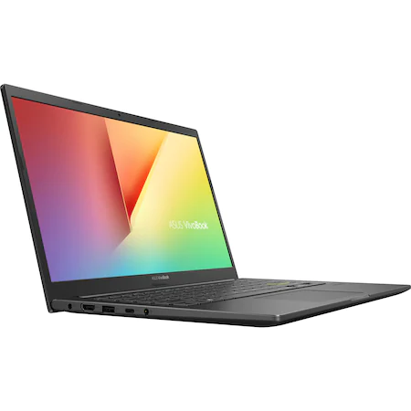 Laptop ultraportabil ASUS Vivobook 14 K413EA-EK1763 cu procesor Intel® Core™ i5-1135G7, 14", Full HD, 16GB, 512GB SSD, Intel Iris Xᵉ Graphics, No OS, Indie Black [5]