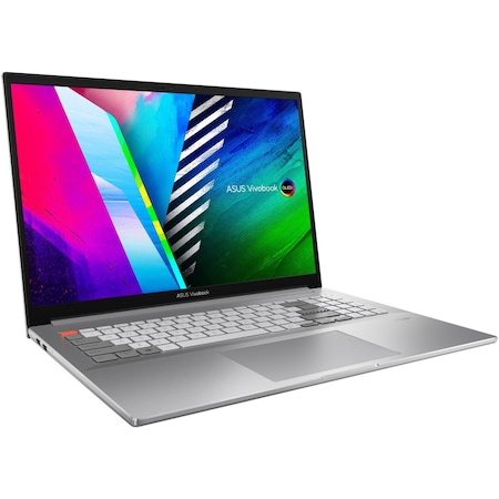 Laptop ASUS Vivobook Pro 16X OLED N7600PC-L2010X cu procesor Intel® Core™ i7-11370H, 16", 4K, 16GB, 1TB SSD, NVIDIA® GeForce® RTX™ 3050TI 4GB, Windows 11 Pro, Cool Silver [3]