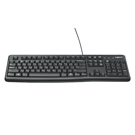 Tastatura Logitech K120 Business, USB, Negru [2]
