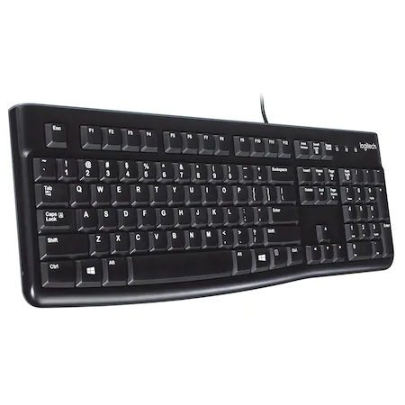 Tastatura Logitech K120 Business, USB, Negru [1]
