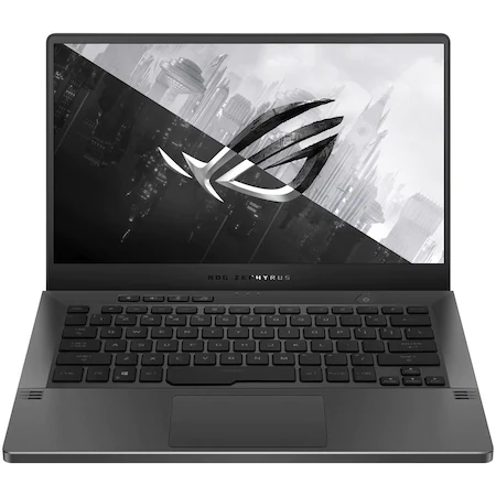 Laptop ASUS Gaming 14'' ROG Zephyrus G14 GA401IHR, FHD 144Hz, Procesor AMD Ryzen™ 7 4800HS (8M Cache, up to 4.20 GHz), 16GB DDR4, 512GB SSD, GeForce GTX 1650 4GB, No OS, Eclipse Gray [0]