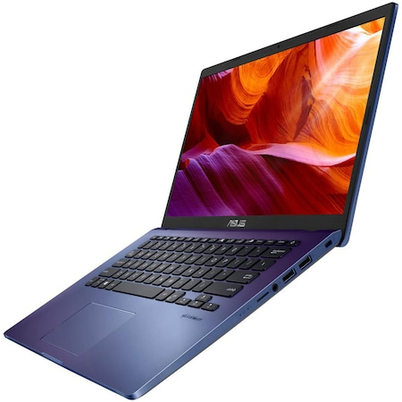 Laptop ASUS X409FA-BV312 cu procesor Intel® Core™ i3-10110U, 14", HD, 8GB, 256GB SSD, Intel® HD Graphics 520, No OS, Peacock Blue [7]