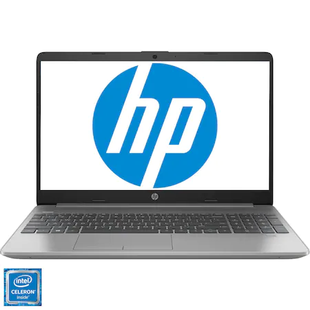 Laptop HP 250 G8 2X7W8EA cu procesor Intel Celeron N4020, 15.6", Full HD, 8GB, 256Gb SSD, Intel UHD Graphics, Free DOS, Silver [0]